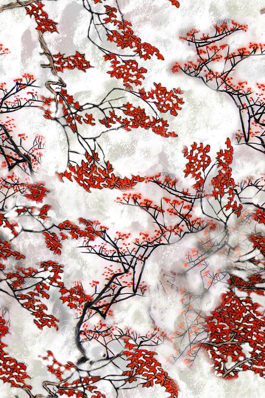 旗袍印花华亿平台图片