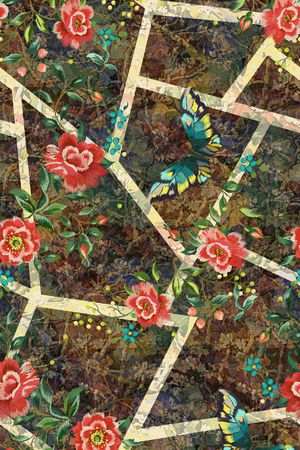 香云纱印花华亿平台图片