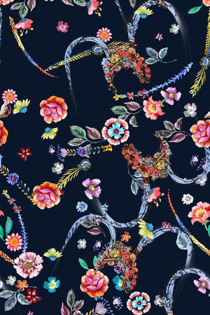 羽毛印花华亿平台图片