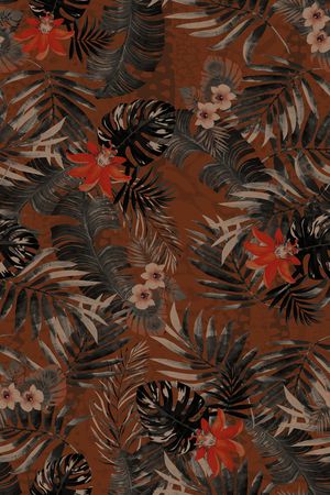 复古印花华亿平台图片