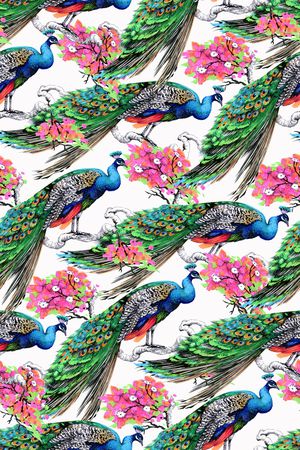 羽毛印花华亿平台图片