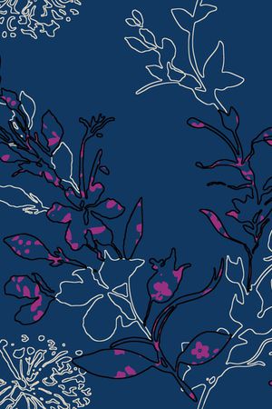 绿植树叶印花华亿平台图片