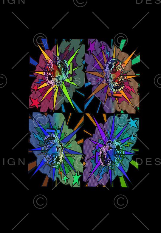 简约印花华亿平台图片