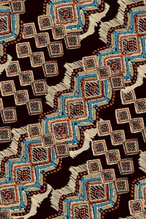 几何印花华亿平台图片