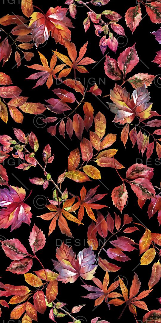 绿植树叶印花华亿平台图片