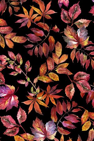 绿植树叶印花华亿平台图片