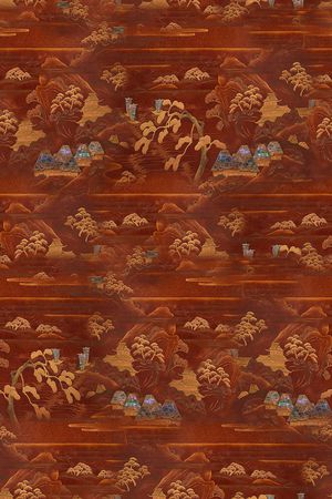 香云纱印花华亿平台图片