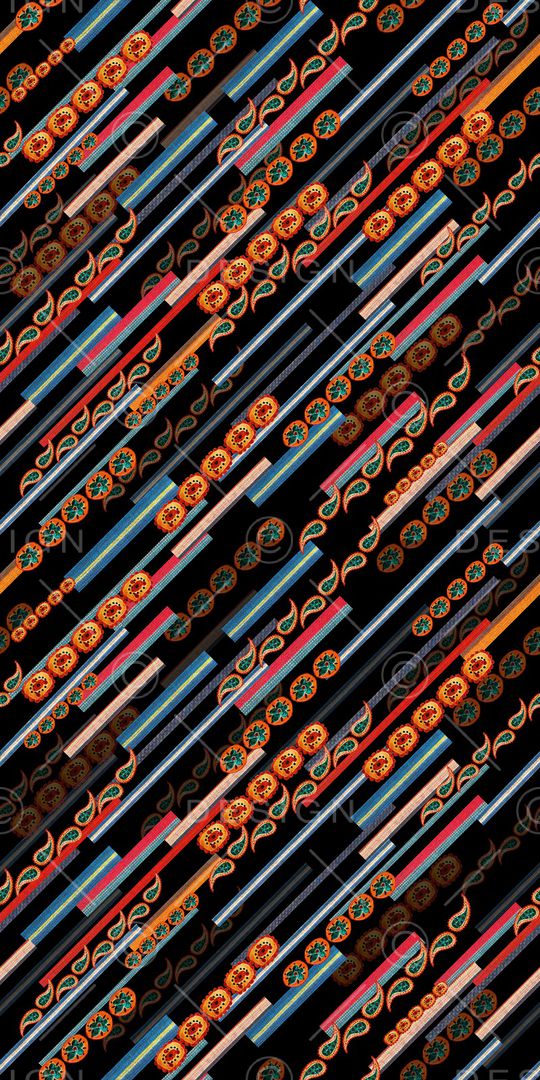 几何印花华亿平台图片