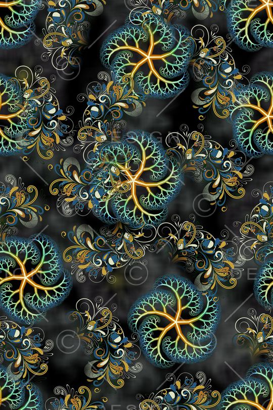 连衣裙印花华亿平台图片