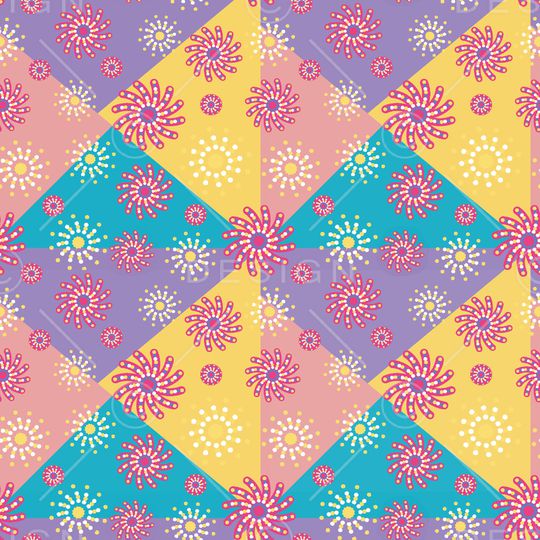 几何印花华亿平台图片