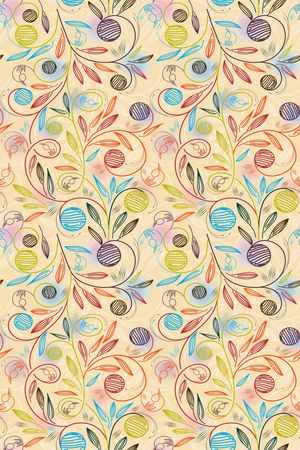 抽象花卉印花华亿平台图片