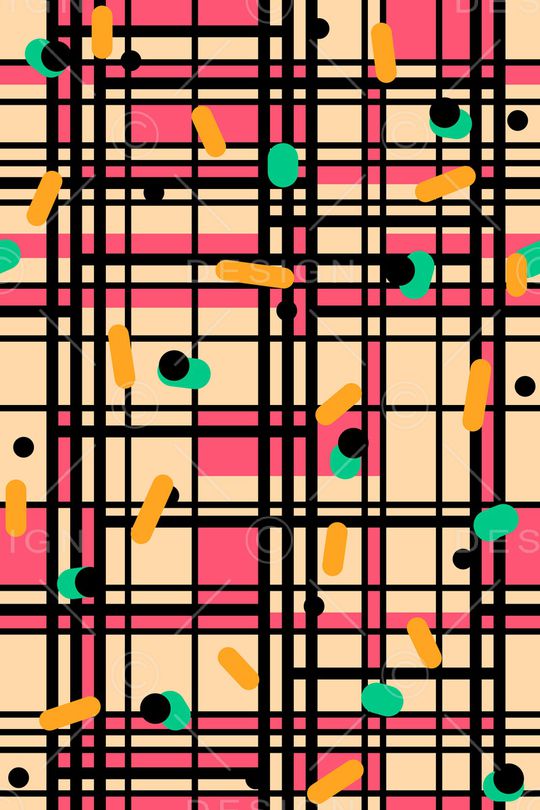 几何印花华亿平台图片