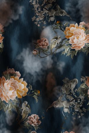 香云纱印花华亿平台图片