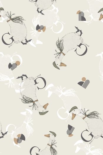 大牌元素印花华亿平台图片