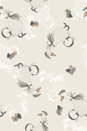 大牌元素印花华亿平台图片