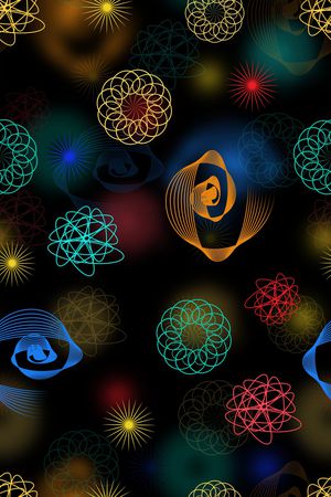 连衣裙印花华亿平台图片