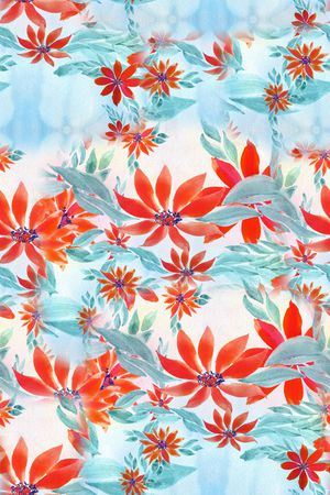 抽象印花华亿平台图片