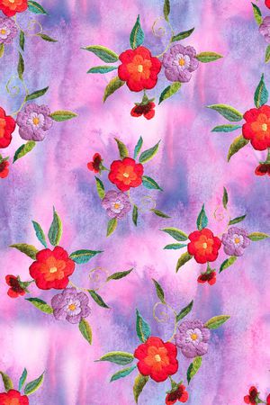 抽象印花华亿平台图片