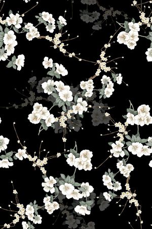 梅花印花华亿平台图片