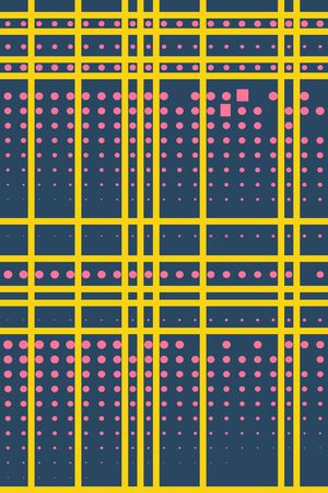 格子印花华亿平台图片