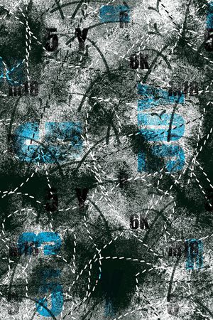 几何印花华亿平台图片