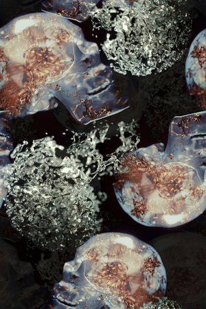 科技时尚印花华亿平台图片