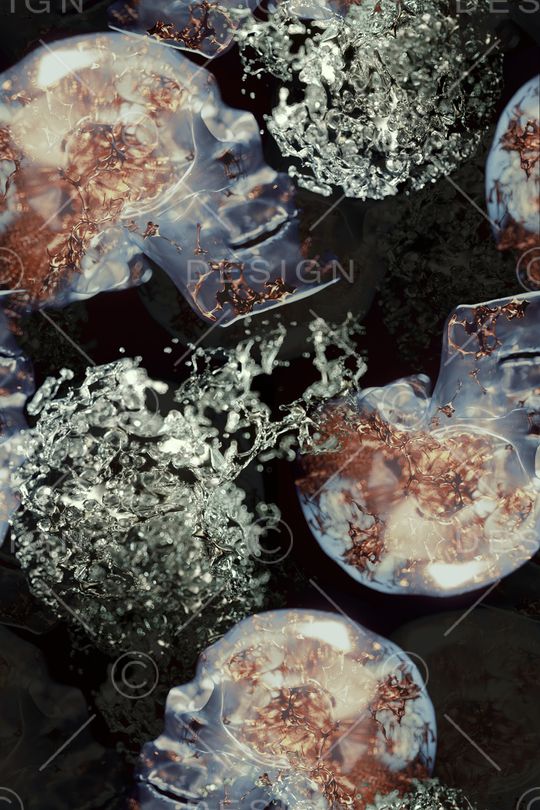 科技时尚印花华亿平台图片