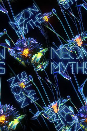 科技霓虹灯印花华亿平台图片