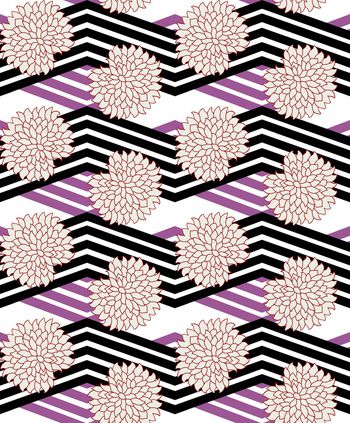 几何印花华亿平台图片