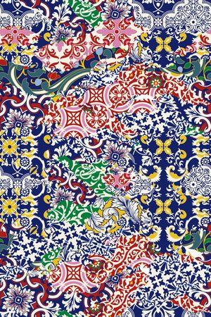 民族风印花华亿平台图片