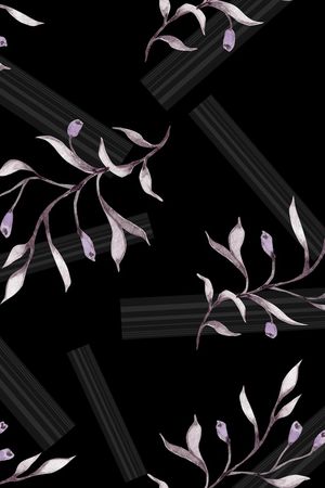 绿植树叶印花华亿平台图片