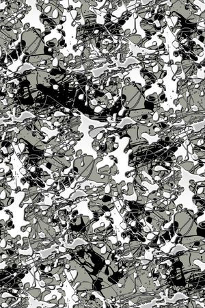 抽象男装印花华亿平台图片