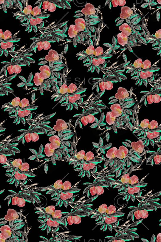 水墨风印花华亿平台图片