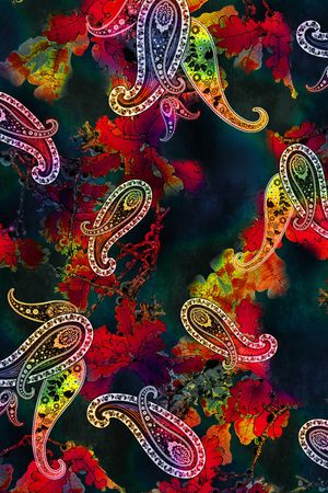 几何印花华亿平台图片