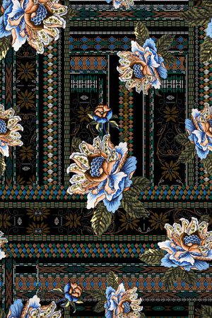 纹理印花华亿平台图片