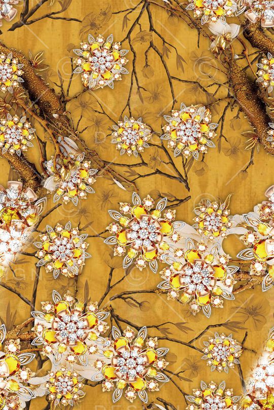 复古印花华亿平台图片