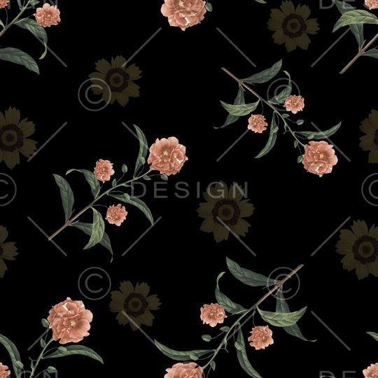 绿植树叶印花华亿平台图片