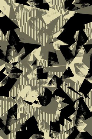 几何印花华亿平台图片