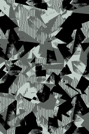 几何印花华亿平台图片