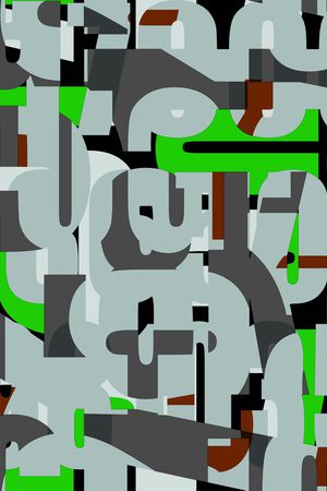 几何印花华亿平台图片