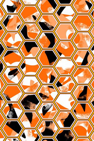 几何印花华亿平台图片