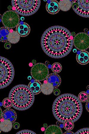 几何印花华亿平台图片