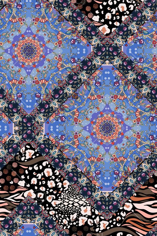 几何印花华亿平台图片