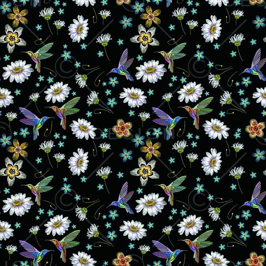 鸟印花华亿平台图片