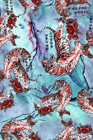 时尚印花华亿平台图片