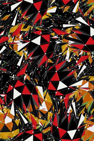 几何印花华亿平台图片