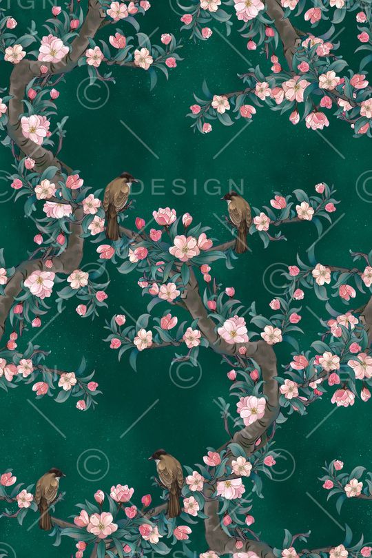 梅花印花华亿平台图片