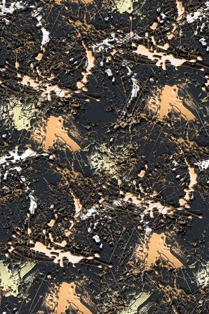 抽象男装印花华亿平台图片