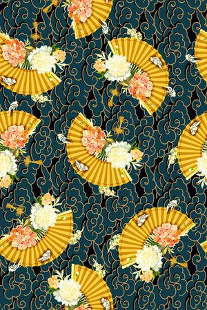 几何印花华亿平台图片