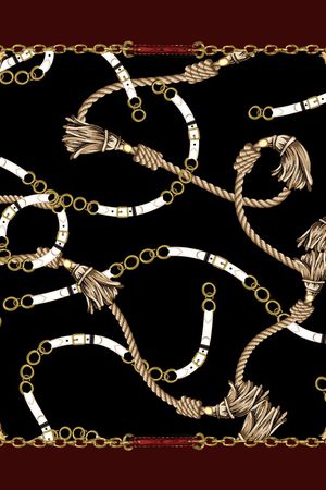 方巾印花华亿平台图片